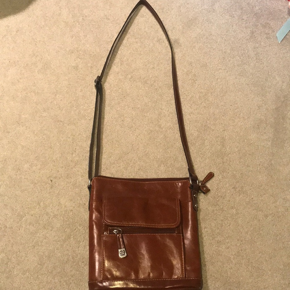 Brown Giani Bernini satchel